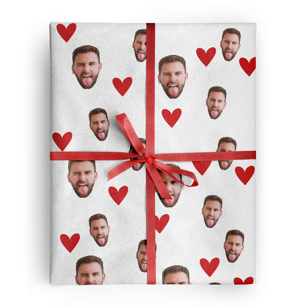 Personalised Peek A Boo Wrapping Paper #1 image